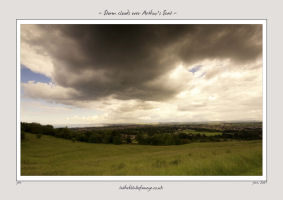 Storm Clouds over Arthur's Seat